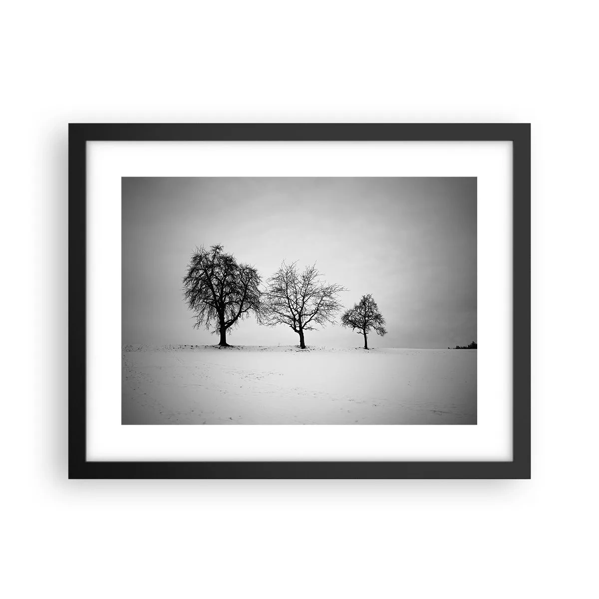 Plakat i sort ramme - Hvad drømmer de om? - 40x30 cm