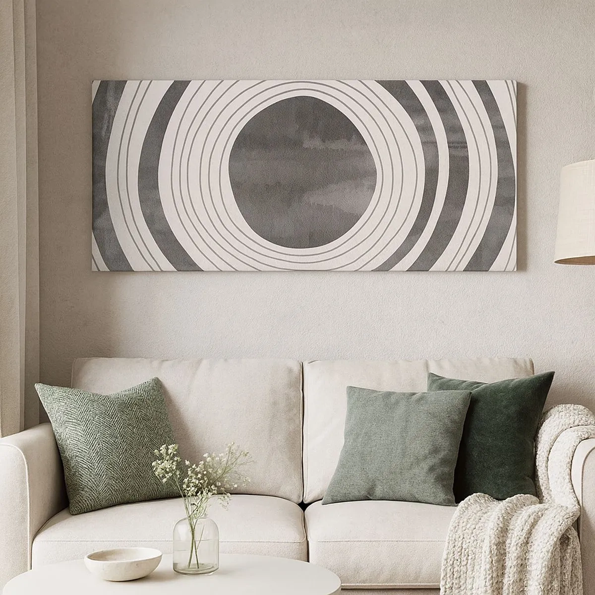 Lærredstryk - Billede på lærred - Lige til det punkt - 100x40 cm