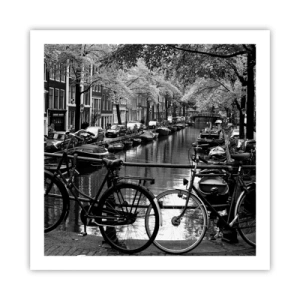 Plakat - En meget hollandsk udsigt - 60x60 cm