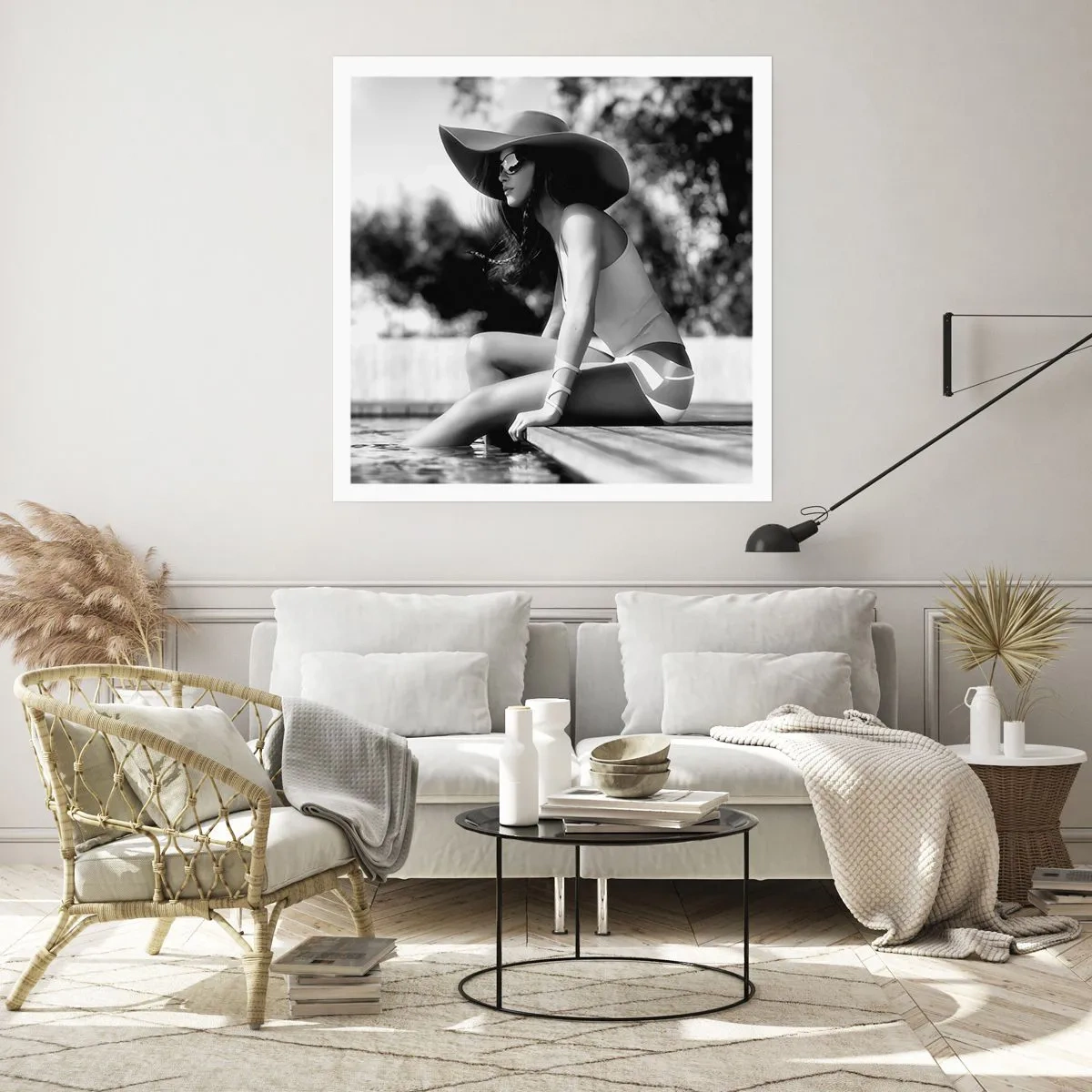 Plakat - Sommerdrøm - 50x50 cm