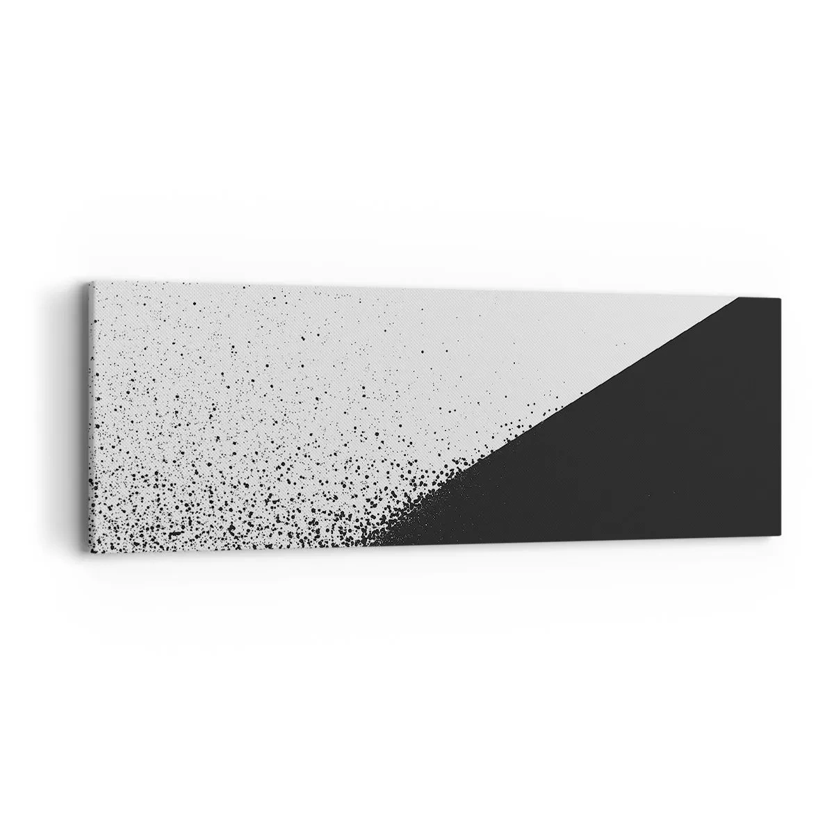 Lærredstryk - Billede på lærred - Hurtigere og hurtigere, mere og mere - 90x30 cm