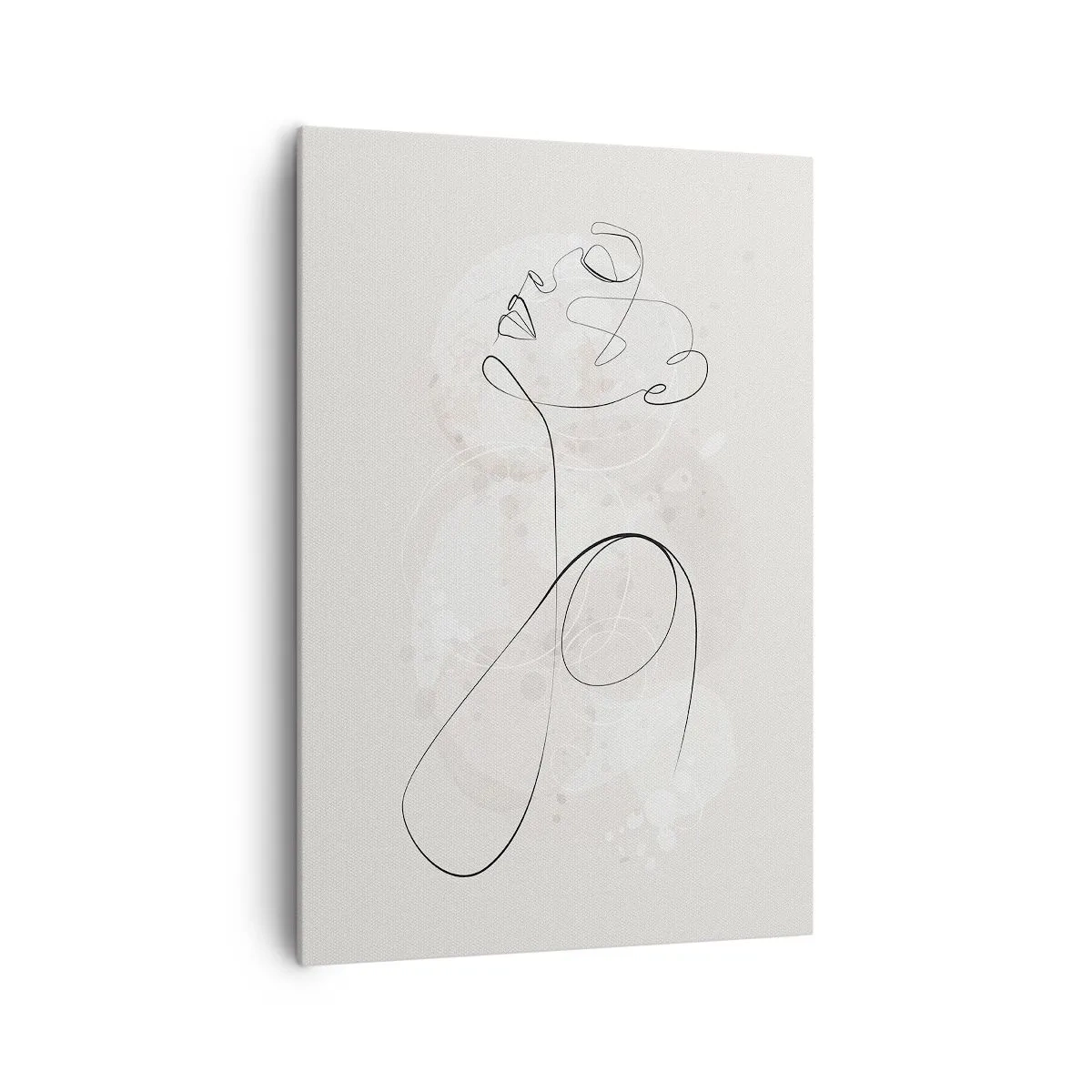 Lærredstryk - Billede på lærred - Spiralen af skønhed - 70x100 cm