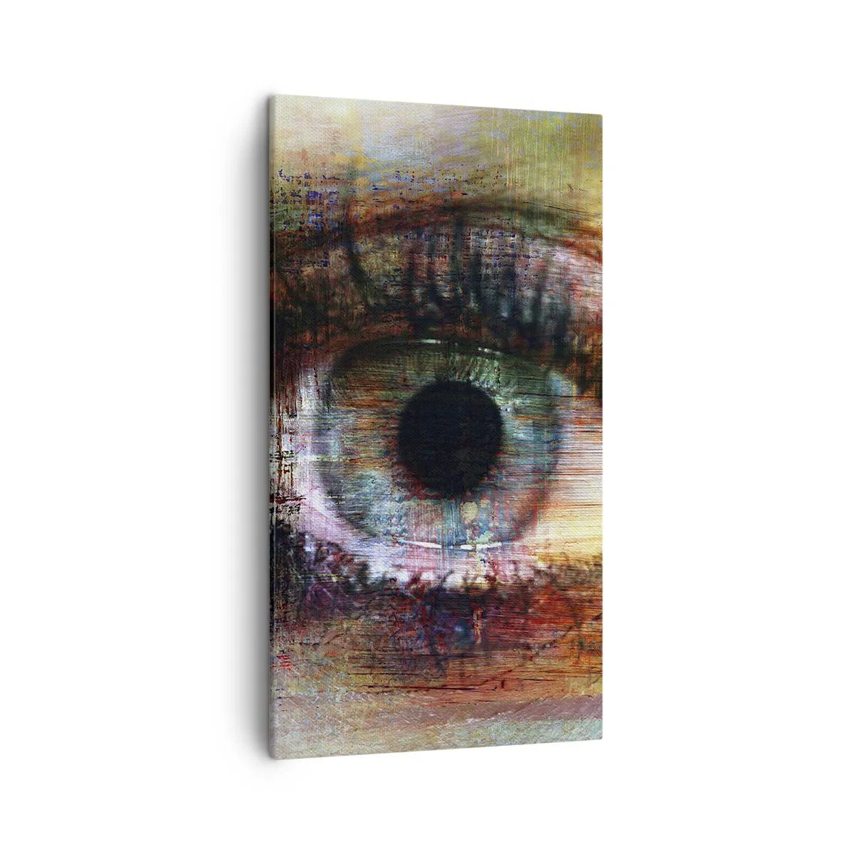 Lærredstryk - Billede på lærred - Du kan se ind i sjælen - 45x80 cm