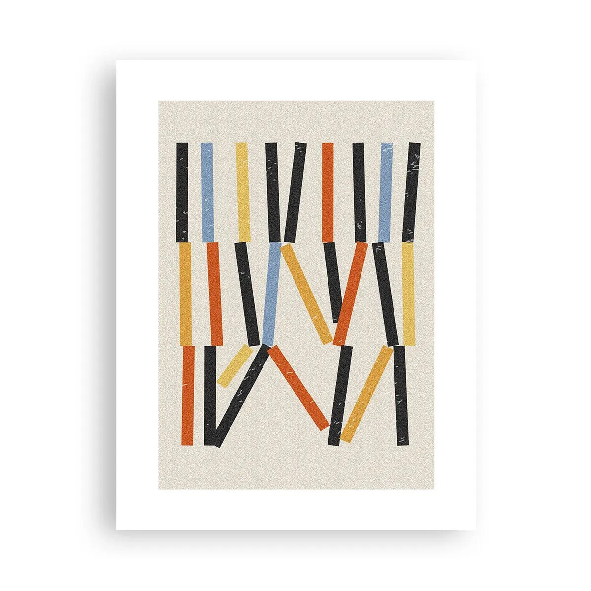 Plakat - Vandret komposition - 30x40 cm