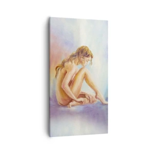 Lærredstryk - Billede på lærred - Ungdomens handling - 55x100 cm