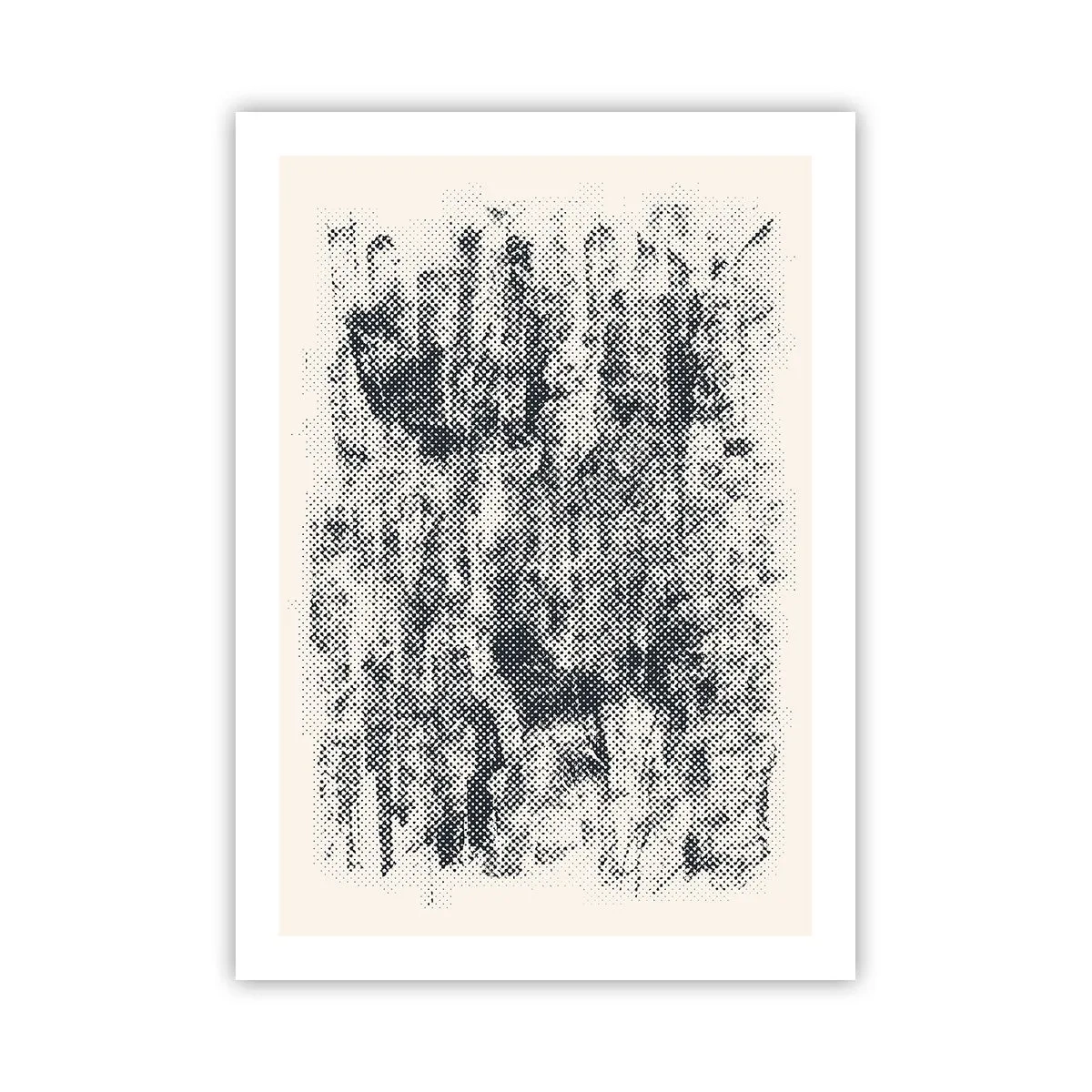 Plakat - Tågeagtig sammensætning - 50x70 cm