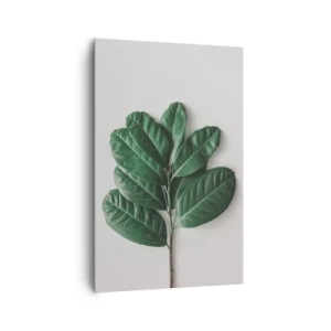 Lærredstryk - Billede på lærred - Tegning af selve naturen - 80x120 cm