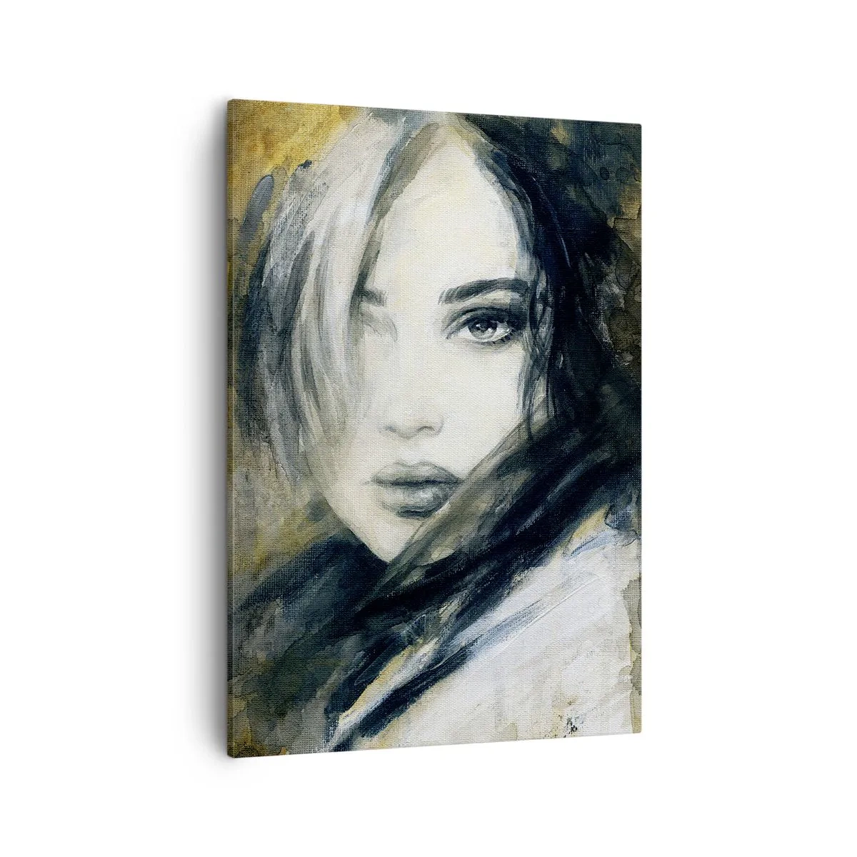 Lærredstryk - Billede på lærred - mere uskyldig eller sensuel? - 50x70 cm