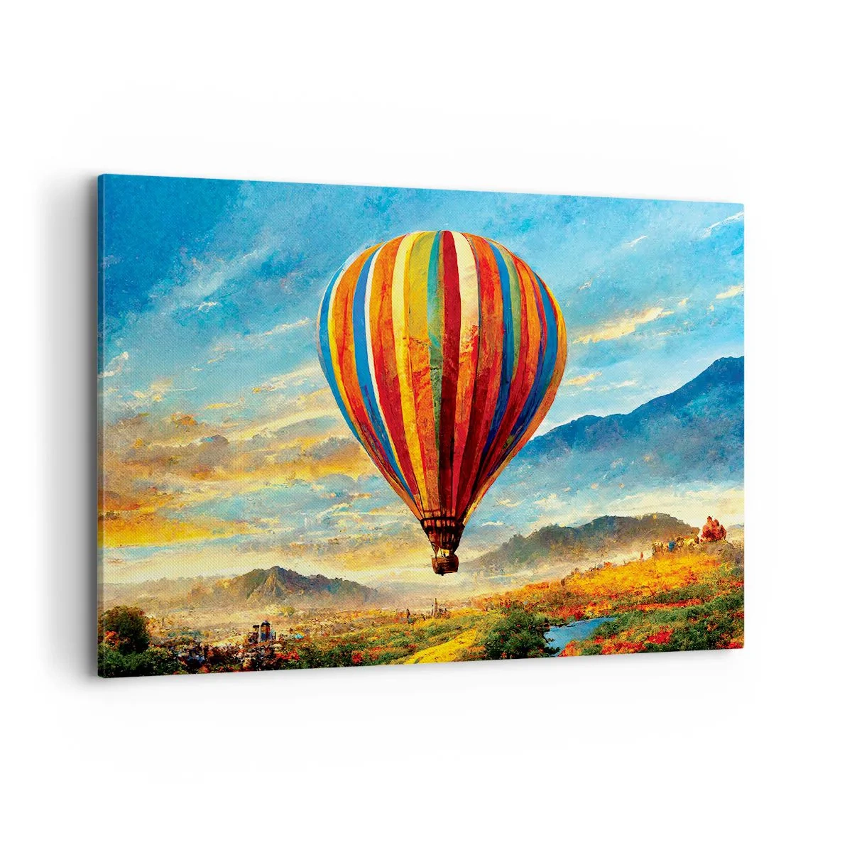 Lærredstryk - Billede på lærred - I stilhed kan du se mere - 120x80 cm