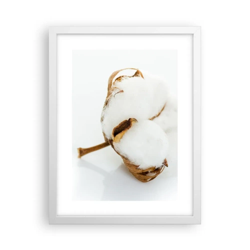 Plakat i hvid ramme - Blød af natur - 30x40 cm