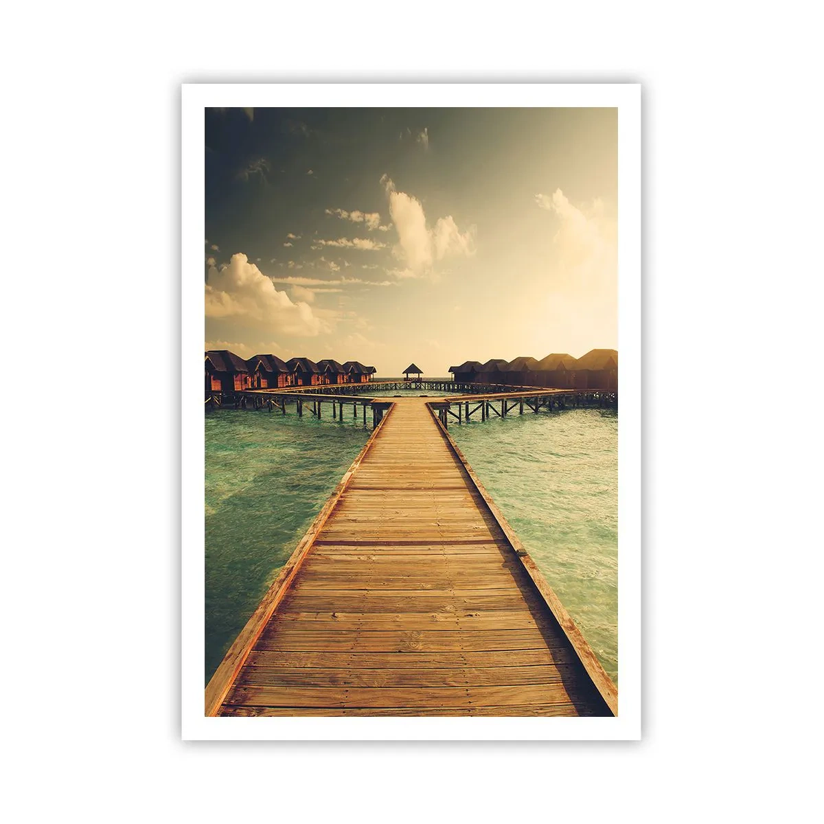 Plakat - En varm invitation - 70x100 cm