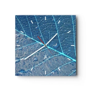 Vægur, Uret - Livet i det blå - 30x30 cm