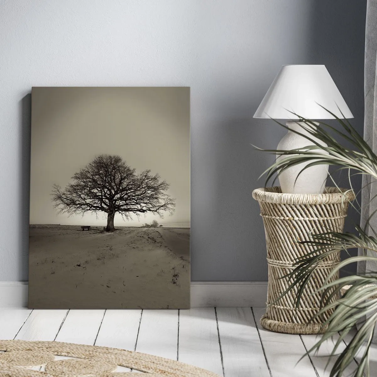 Lærredstryk - Billede på lærred - Herfra og til evigheden - 50x70 cm