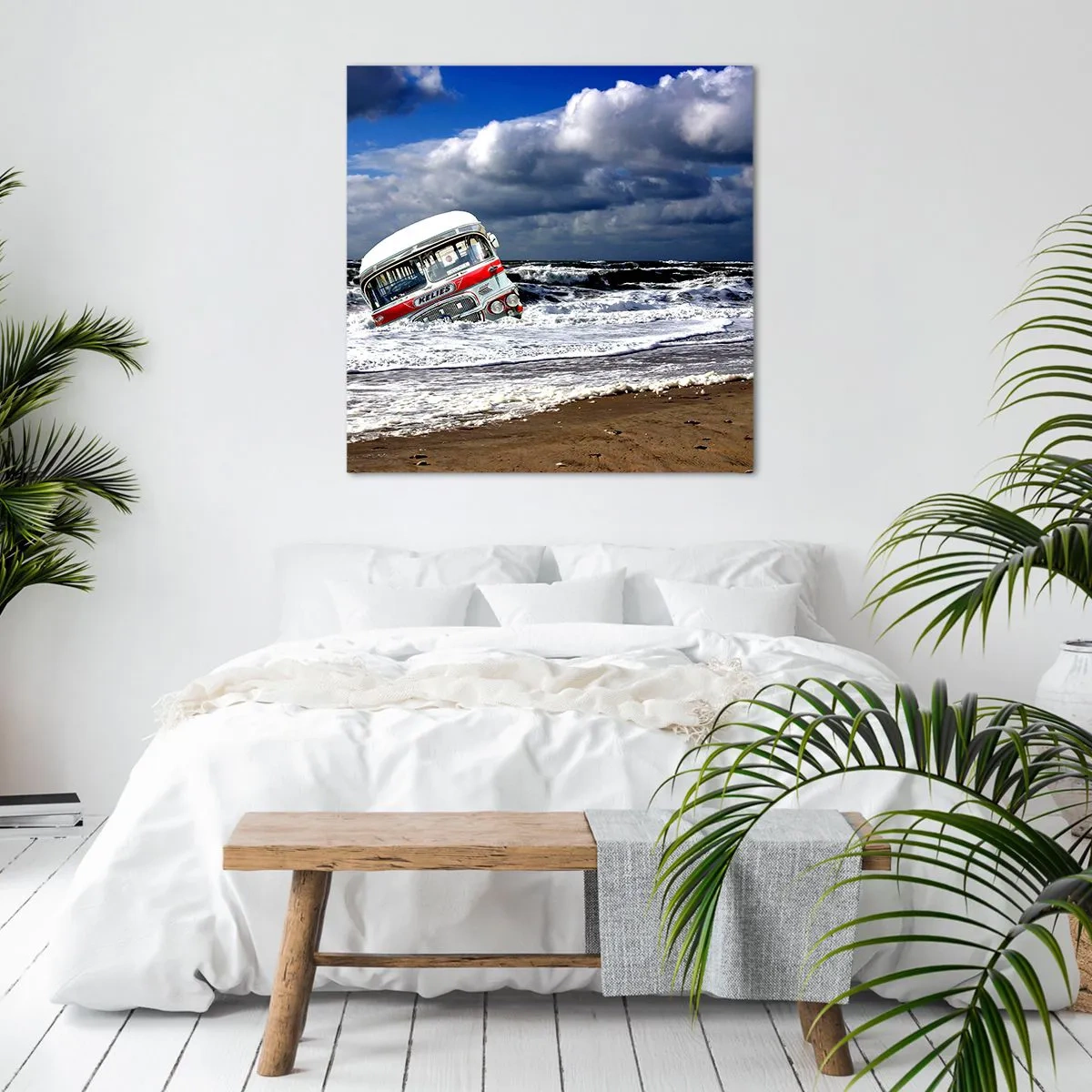 Lærredstryk - Billede på lærred - Og hvad er du overrasket over? - 60x60 cm