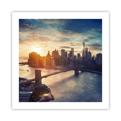 Plakat - Et monument til vestlig kultur - 50x50 cm