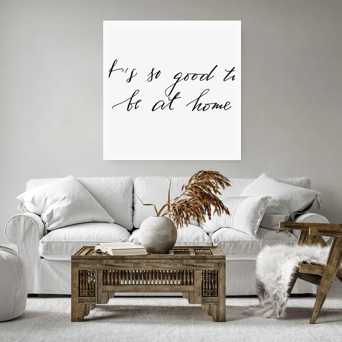 Plakat - Hele sandheden - 50x50 cm