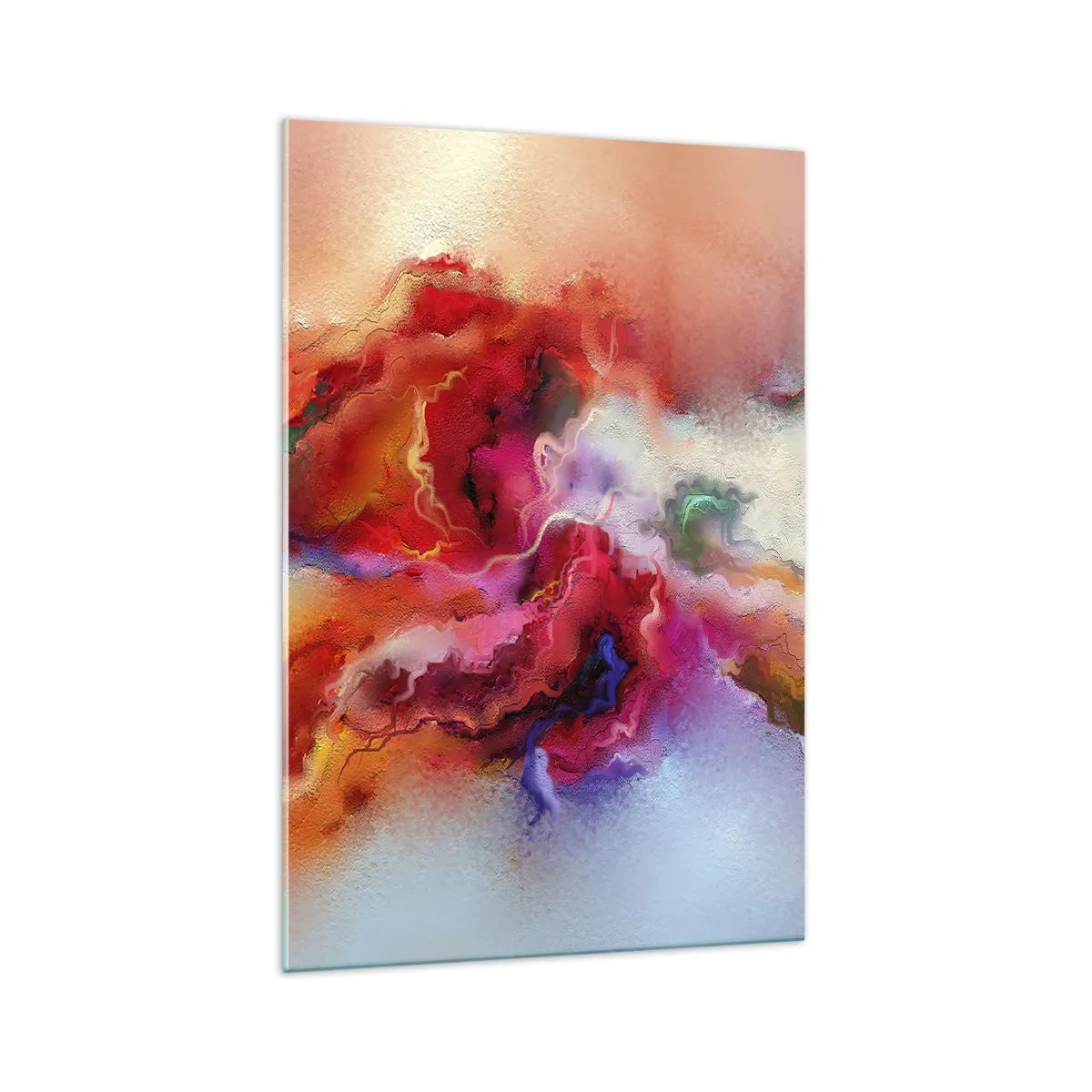 Billede på glas - Sådan fanger du drømmen - røg - 70x100 cm