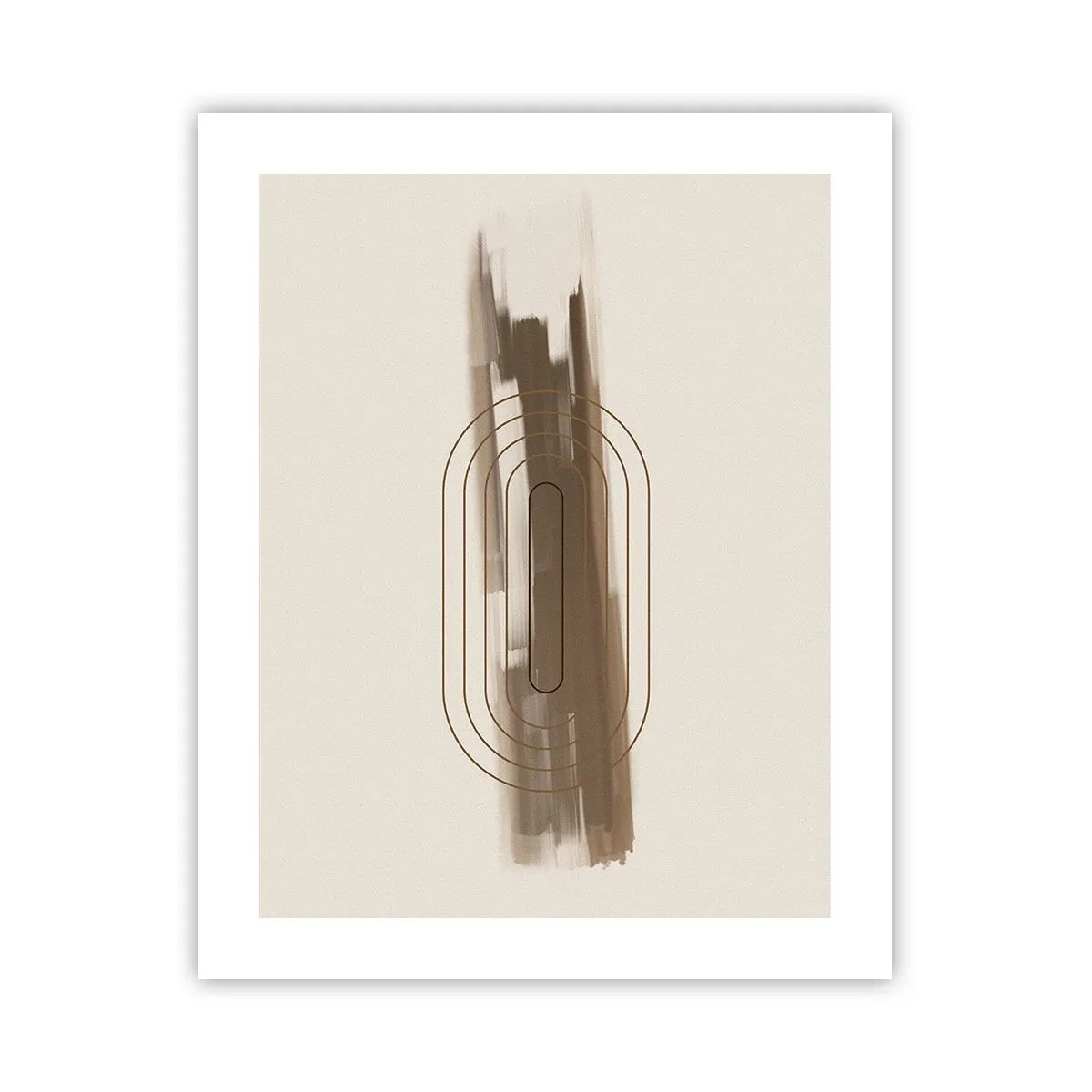 Plakat - Et pust af gråvejr - 40x50 cm