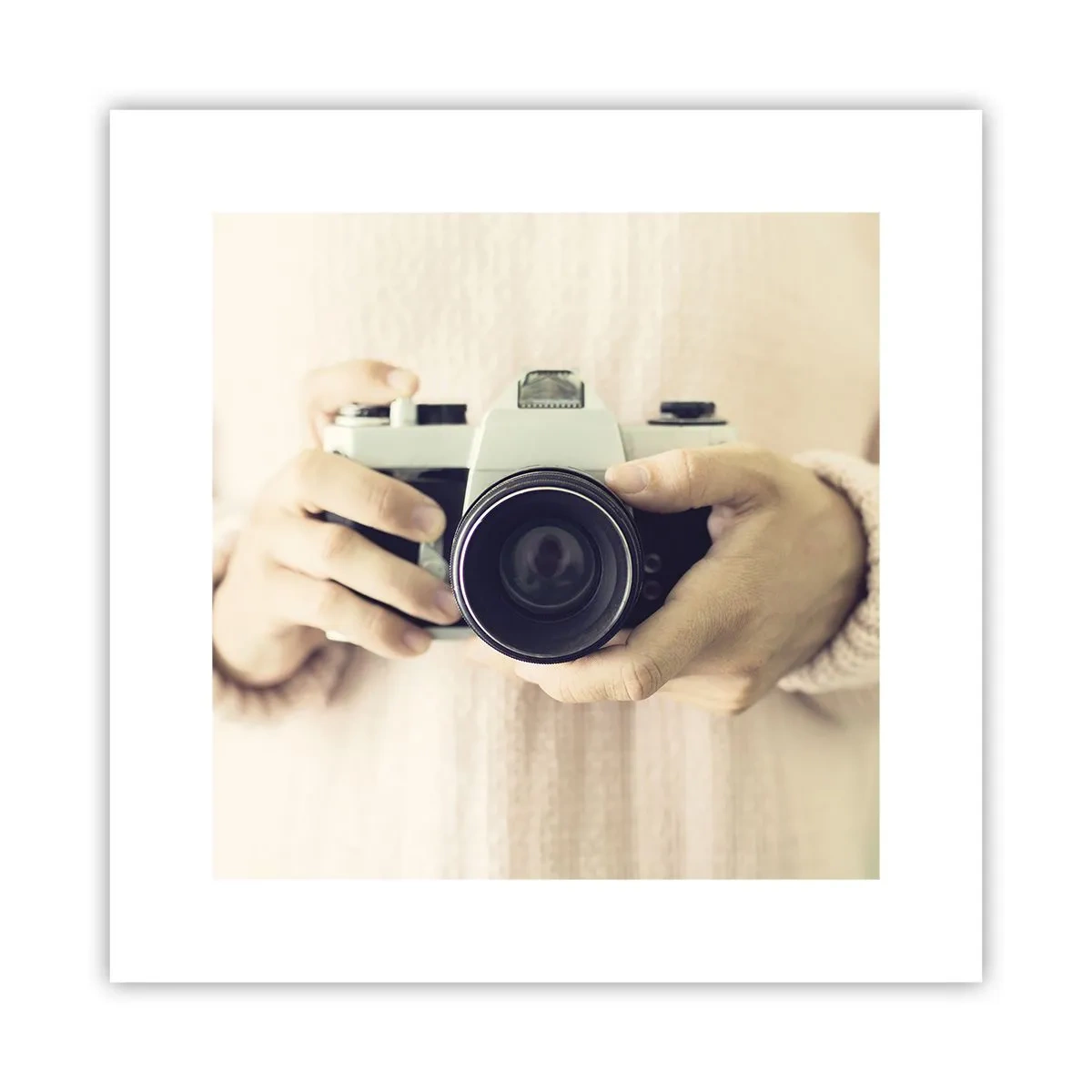 Plakat - For at se mere... - 30x30 cm