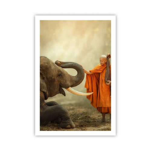 Plakat - Møde på ferien - 61x91 cm