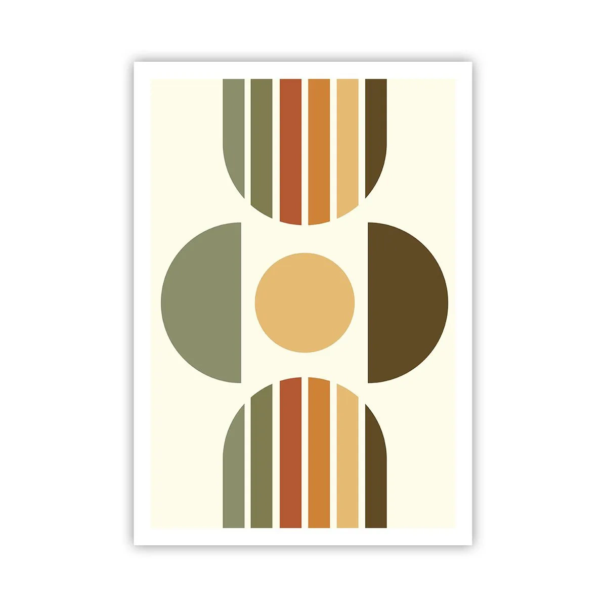 Plakat - I jordfarver - 70x100 cm