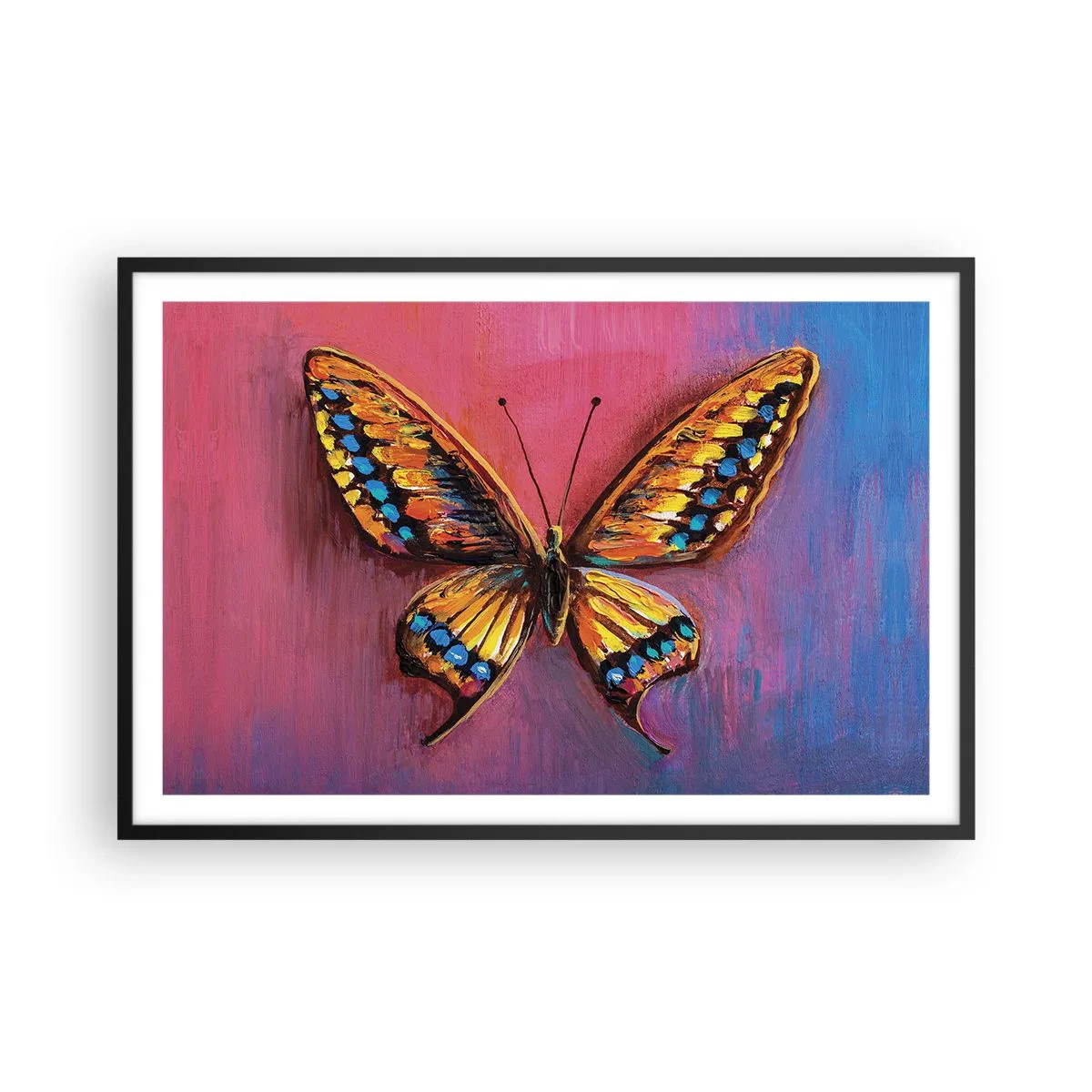 Plakat i sort ramme - Naturens juvel - 91x61 cm