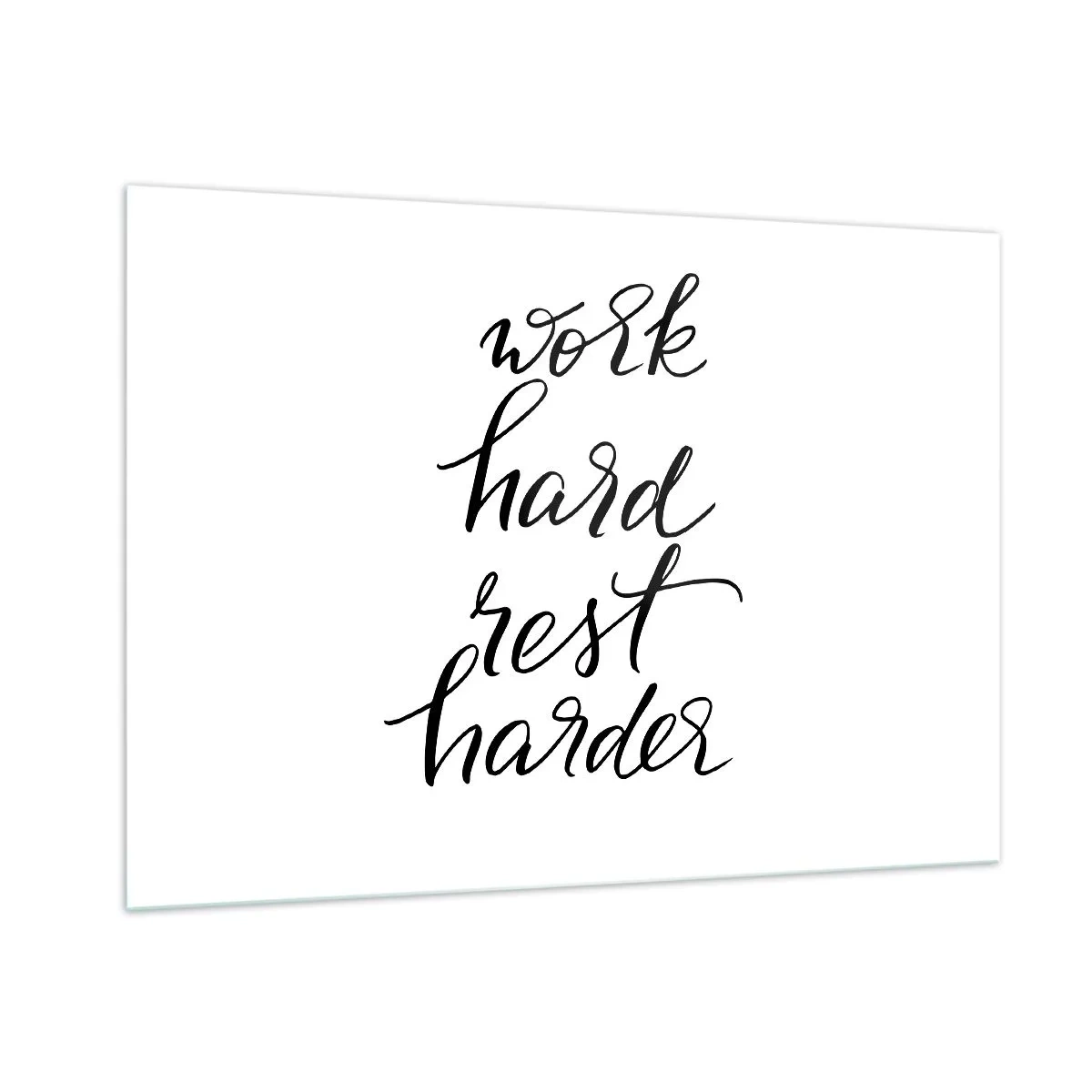 Billede på glas - Balance i livet - 100x70 cm