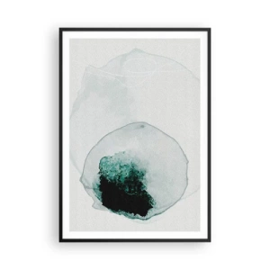 Plakat i sort ramme - I en dråbe vand - 70x100 cm