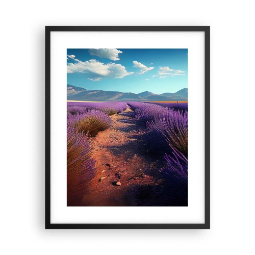 Plakat i sort ramme - Duftende marker - 40x50 cm