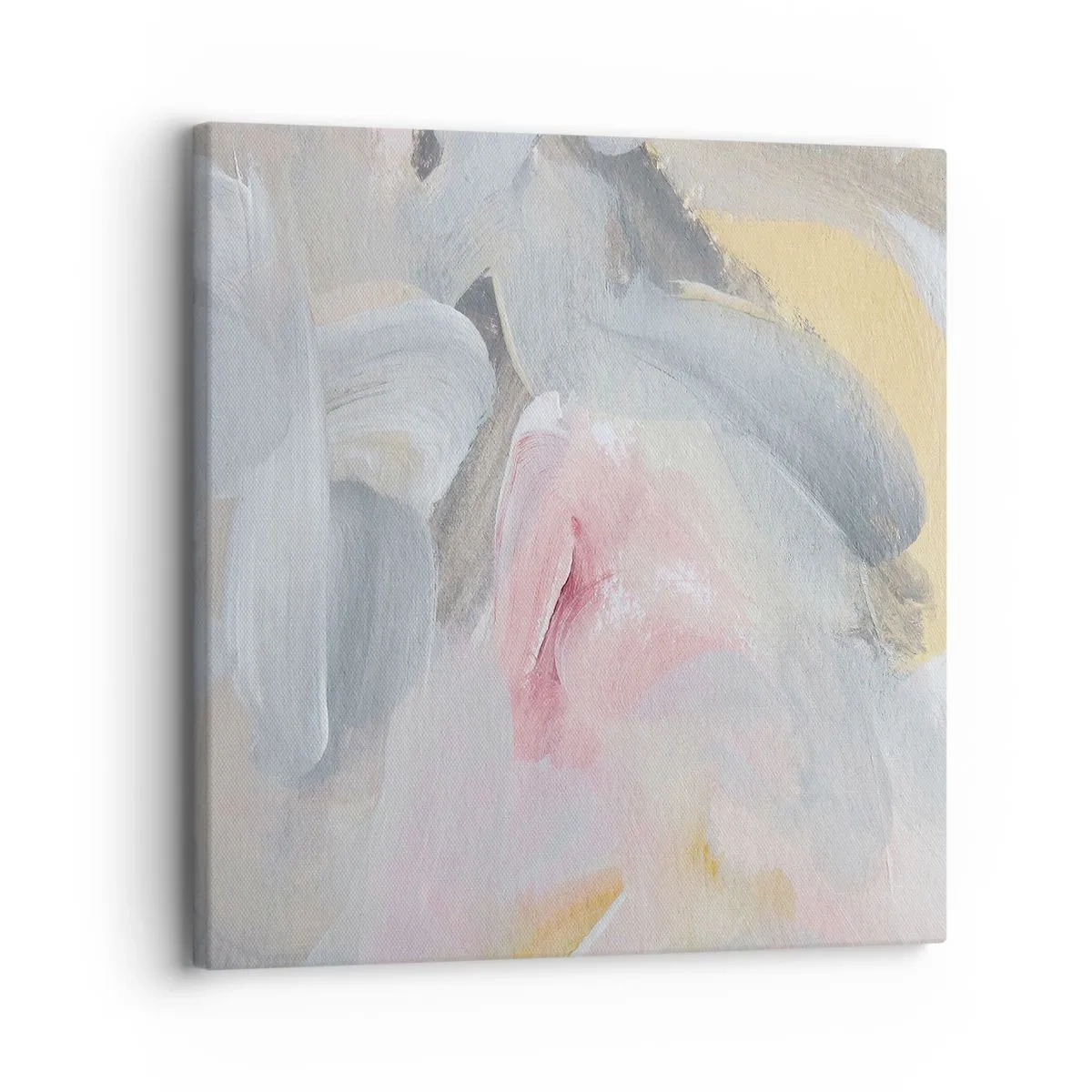 Lærredstryk - Billede på lærred - I en pastelfarvet verden - 30x30 cm