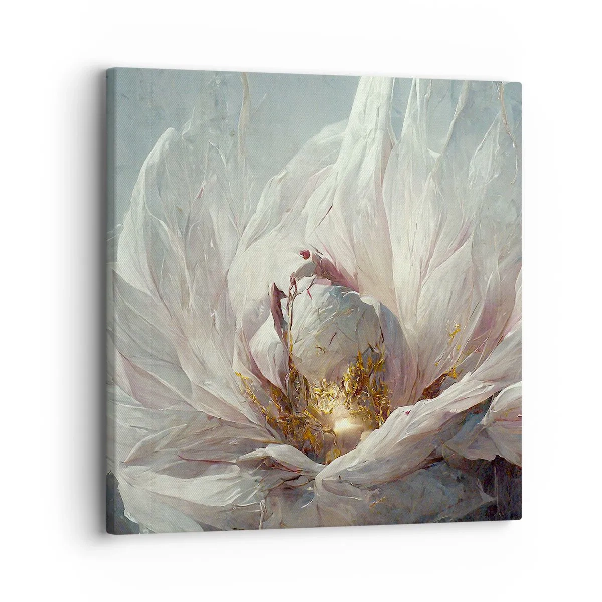 Lærredstryk - Billede på lærred - Blomstrer en gang om hundrede år - 30x30 cm