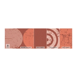 Prøve Fototapet Selvklæbende Deluxe Sticker - Tæt forhold - Minimalisme, Moderne, Abstraktion - 100x30 cm