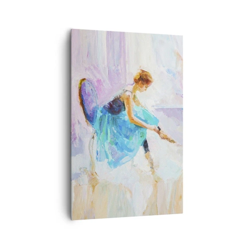 Lærredstryk - Billede på lærred - Ubeskrivelig ynde, subtil charme - 80x120 cm