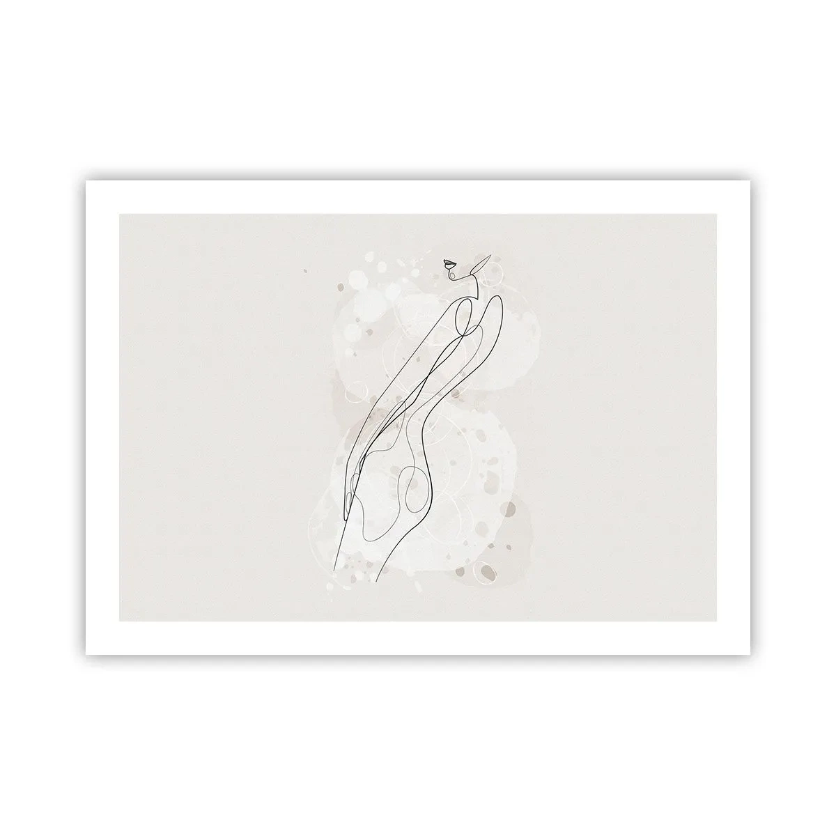 Plakat - At forvilde sig med blikket - 70x50 cm