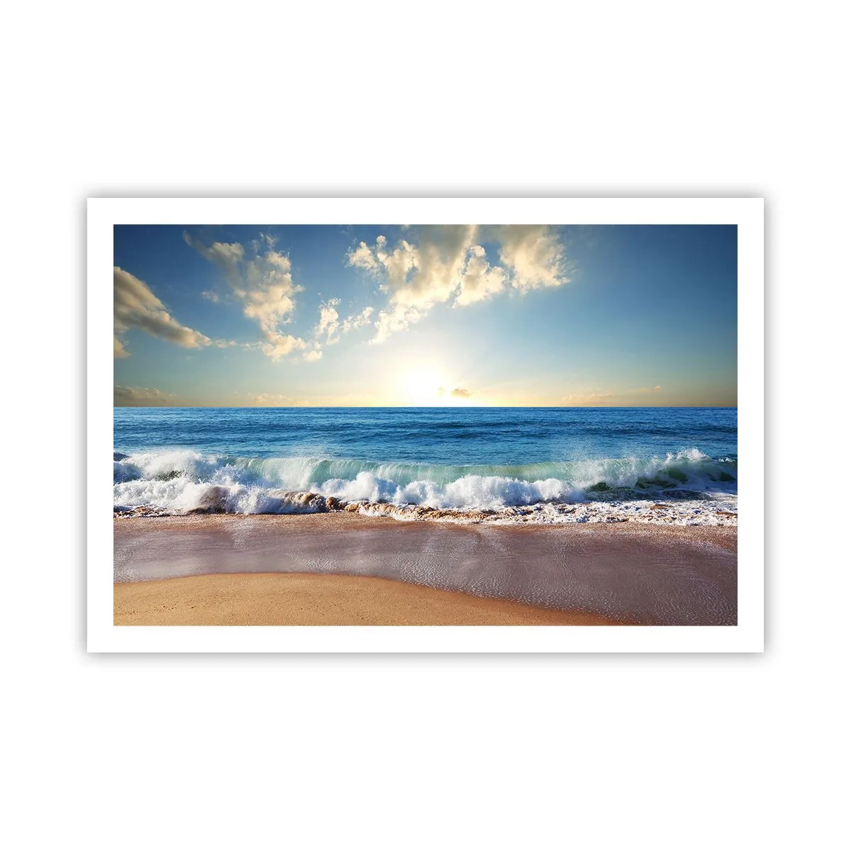 Plakat - Bevægelse og stilhed på samme tid - 91x61 cm