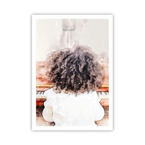 Plakat - i et ny verden - 70x100 cm