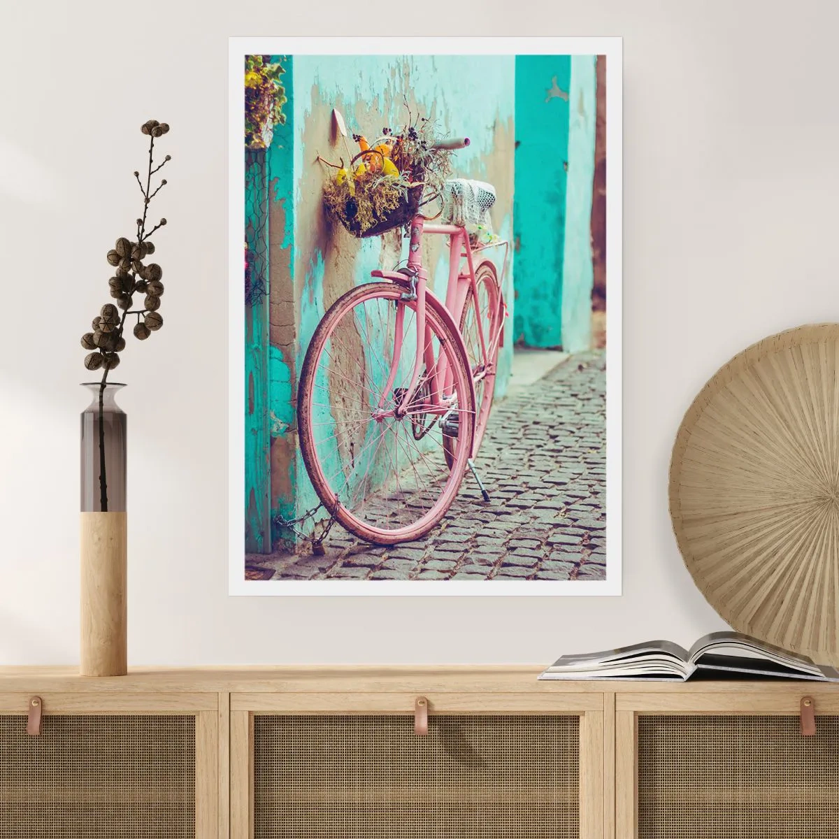 Plakat - Jeg vender tilbage om lidt - 40x50 cm
