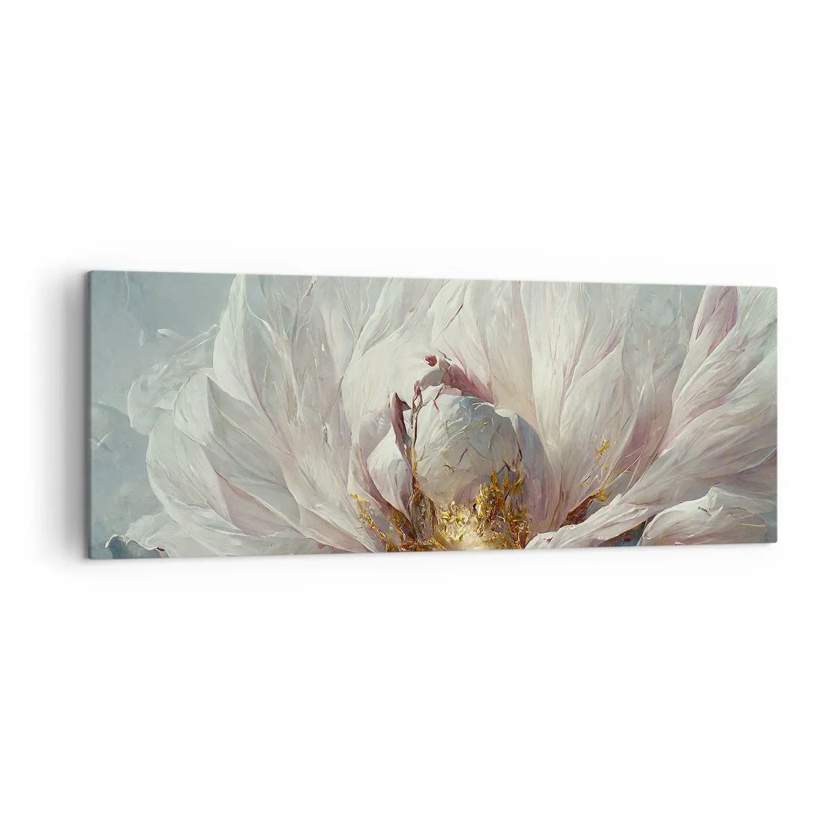 Lærredstryk - Billede på lærred - Blomstrer en gang om hundrede år - 140x50 cm