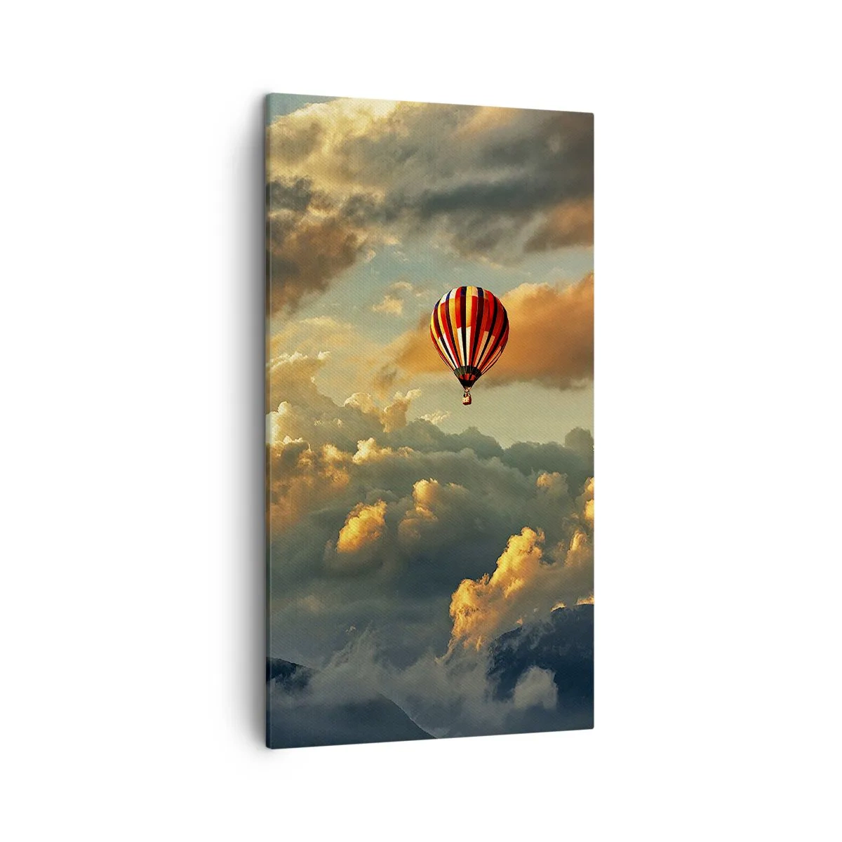 Lærredstryk - Billede på lærred - Jeg går, fordi jeg vil - 45x80 cm