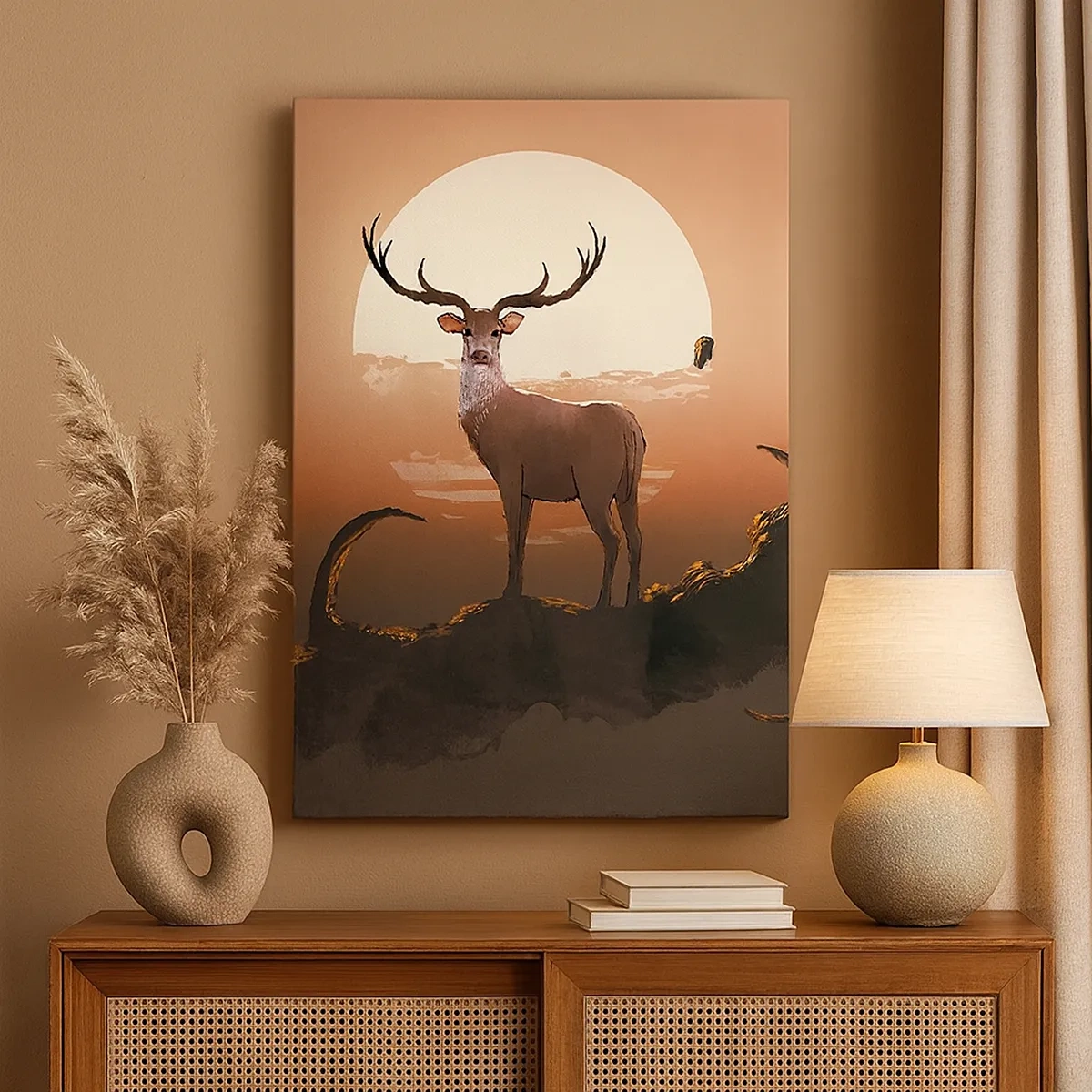 Lærredstryk - Billede på lærred - Denne aften er ikke som alle andre - 50x70 cm