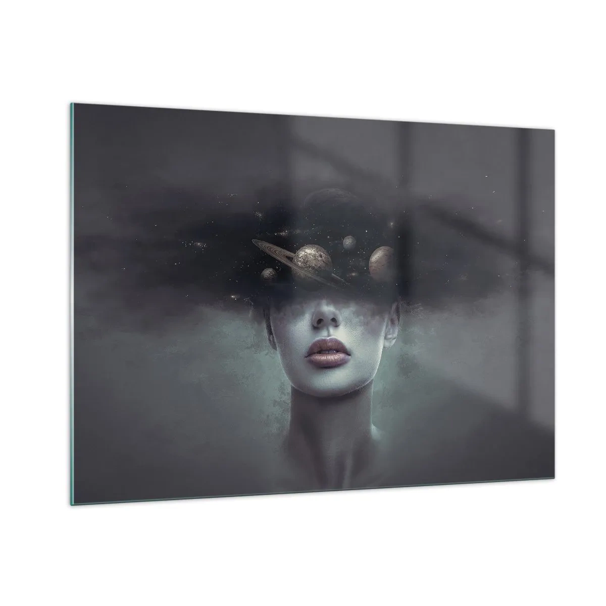 Billede på glas - Og planeterne er ved at gå amok... - 100x70 cm