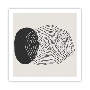 Plakat - Varighed og vibration - 60x60 cm