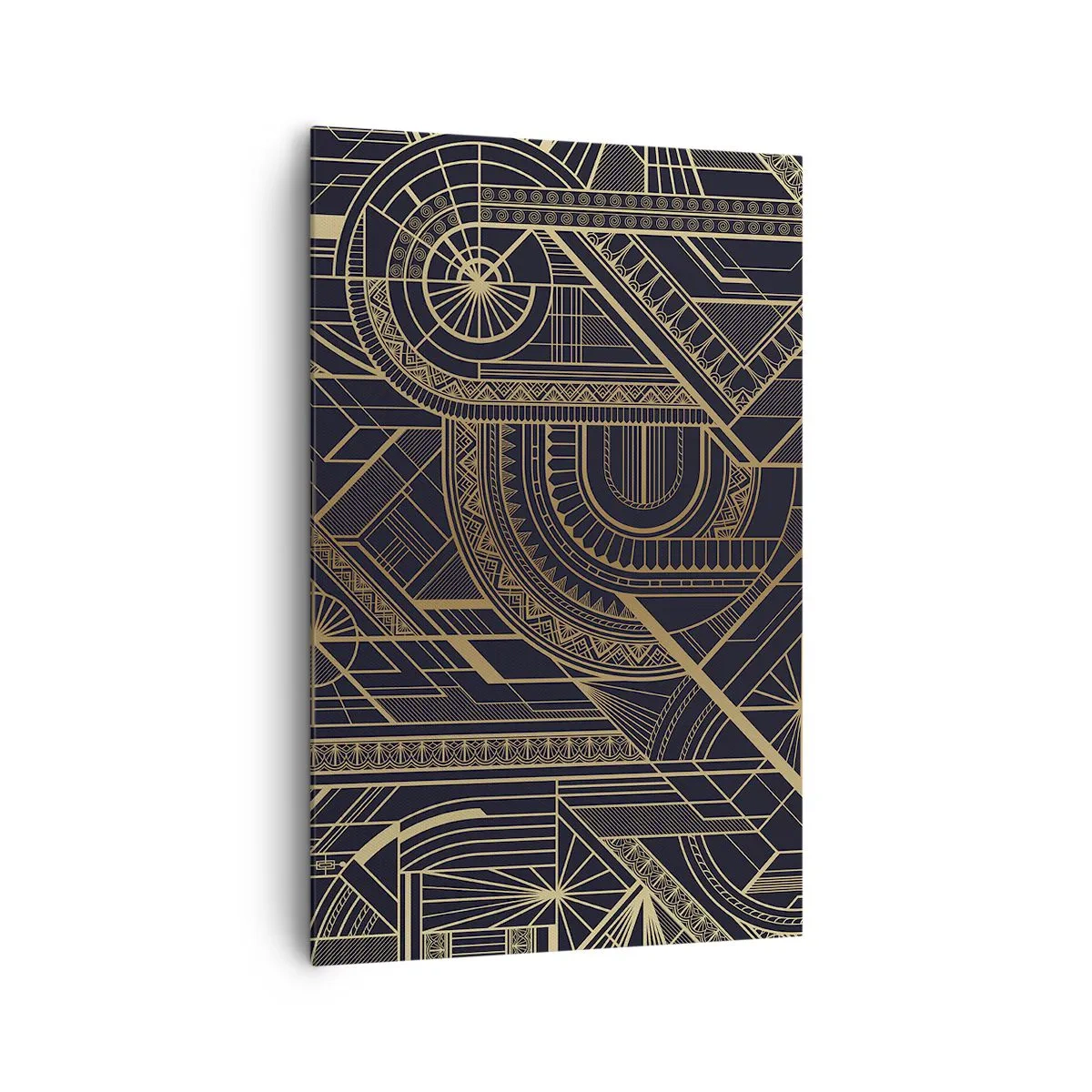 Lærredstryk - Billede på lærred - Koncepter, idéer, planer - 80x120 cm