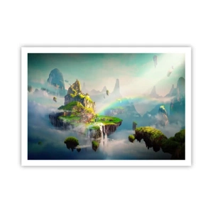 Plakat - Midden - lykkelige øer - 100x70 cm