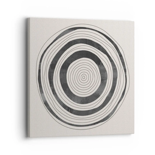 Lærredstryk - Billede på lærred - Det vigtige er det, der er imellem - 30x30 cm