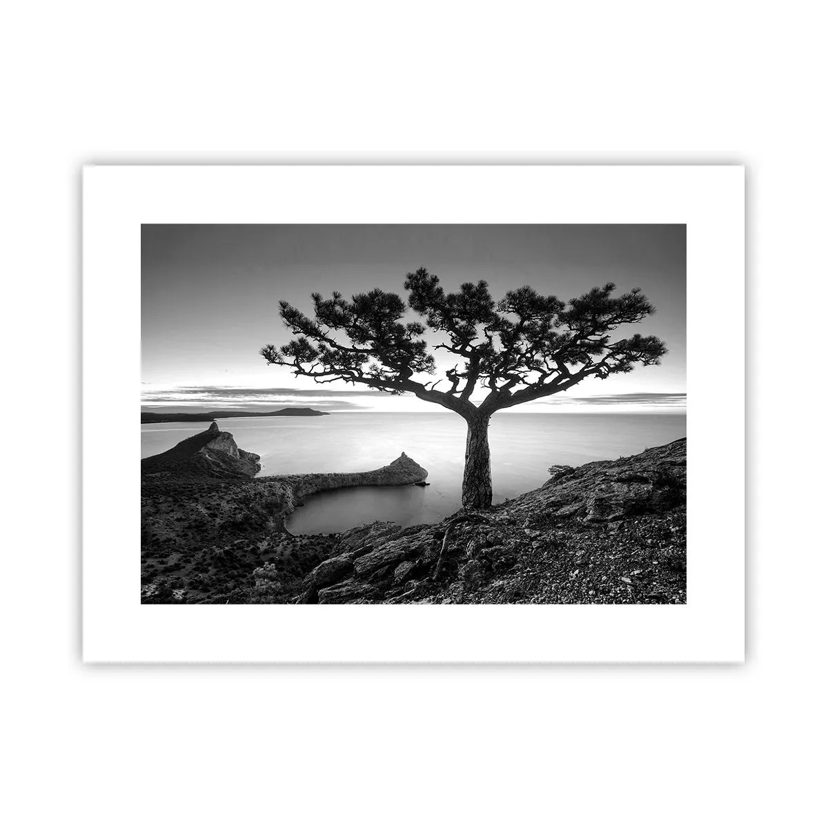 Plakat - Fred hele vejen til horisonten - 40x30 cm