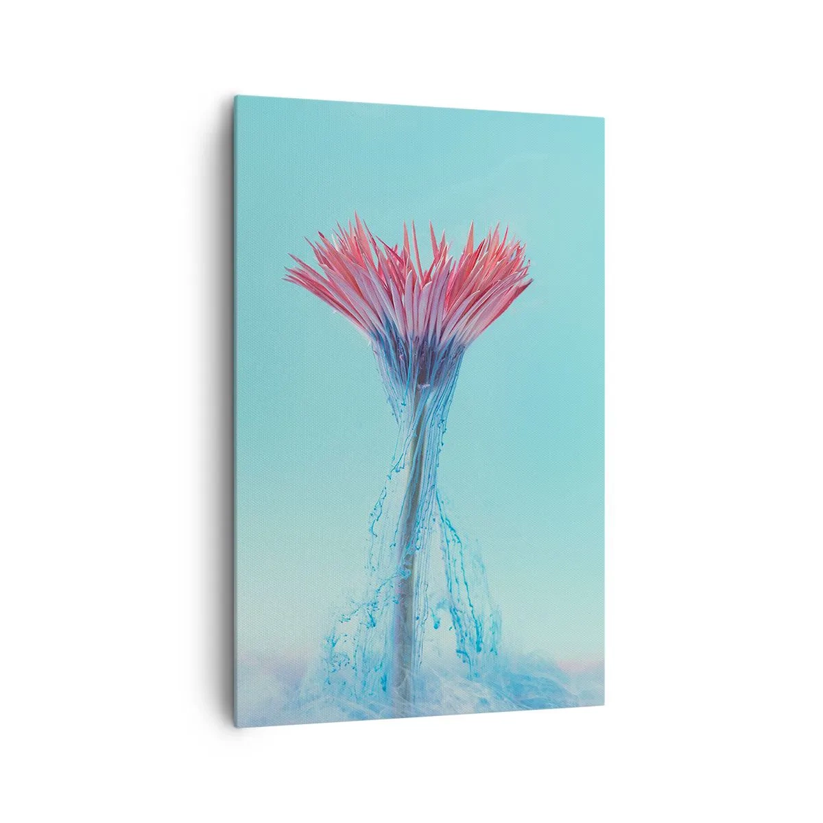 Lærredstryk - Billede på lærred - I en nærende omfavnelse - 80x120 cm