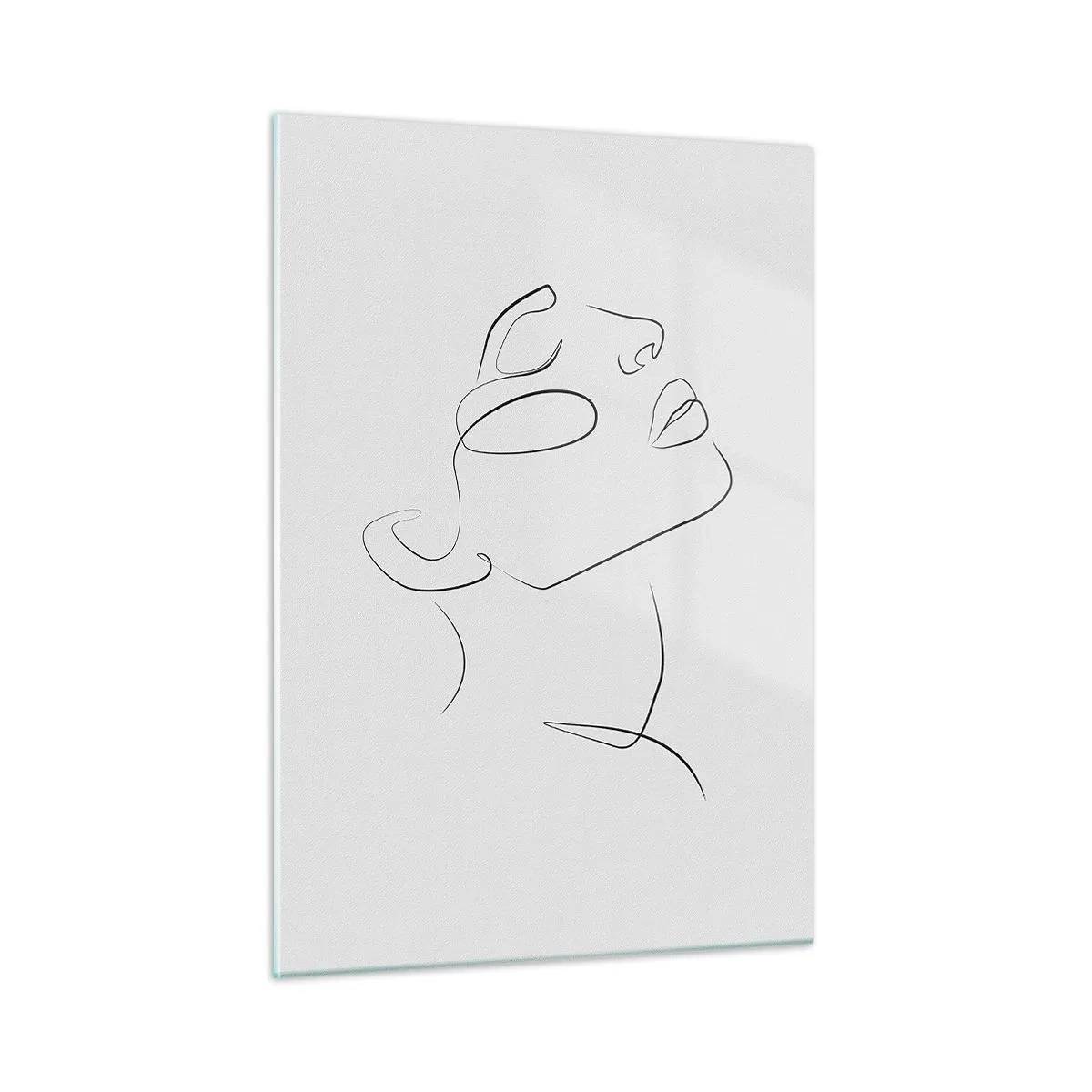 Billede på glas - En drømmes slyngninger - 50x70 cm