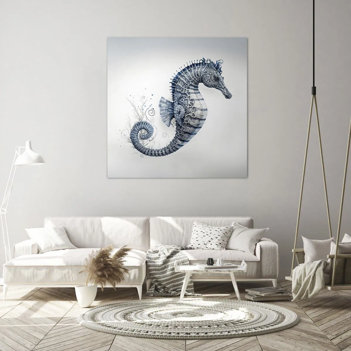 Lærredstryk - Billede på lærred - En subtil vittighed fra naturen - 50x50 cm