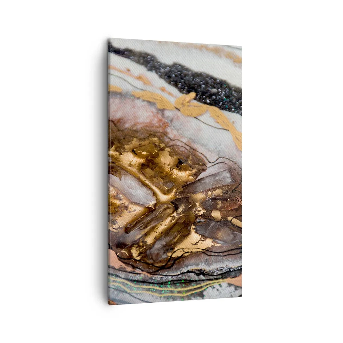 Lærredstryk - Billede på lærred - Jord element - 45x80 cm